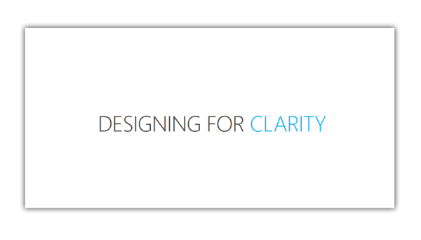 DesigningForClarity_MPell