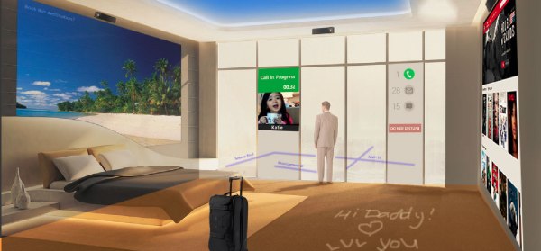 Internet of Things - hotel room design