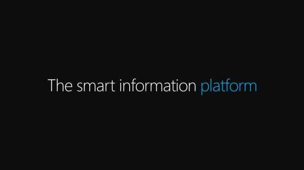 The smart information platform